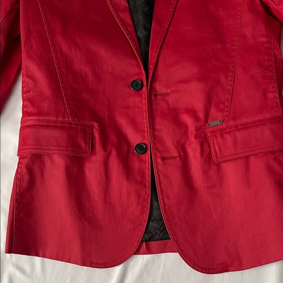 Guess Vibrant Red Blazer - Picture 6 of 15